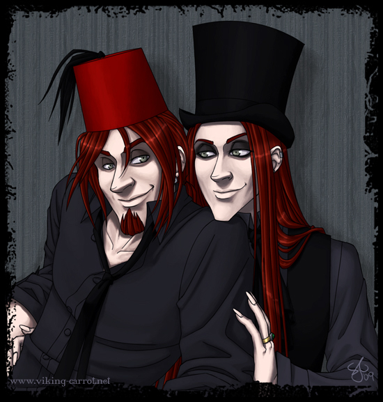 The Lestrange Brothers by madcarrot