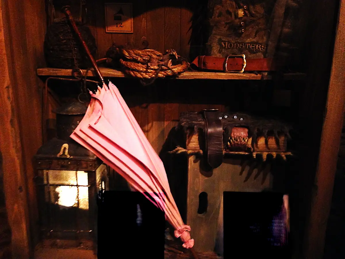 ルビウス・ハグリッドの傘杖の素材他◆ハリーポッター