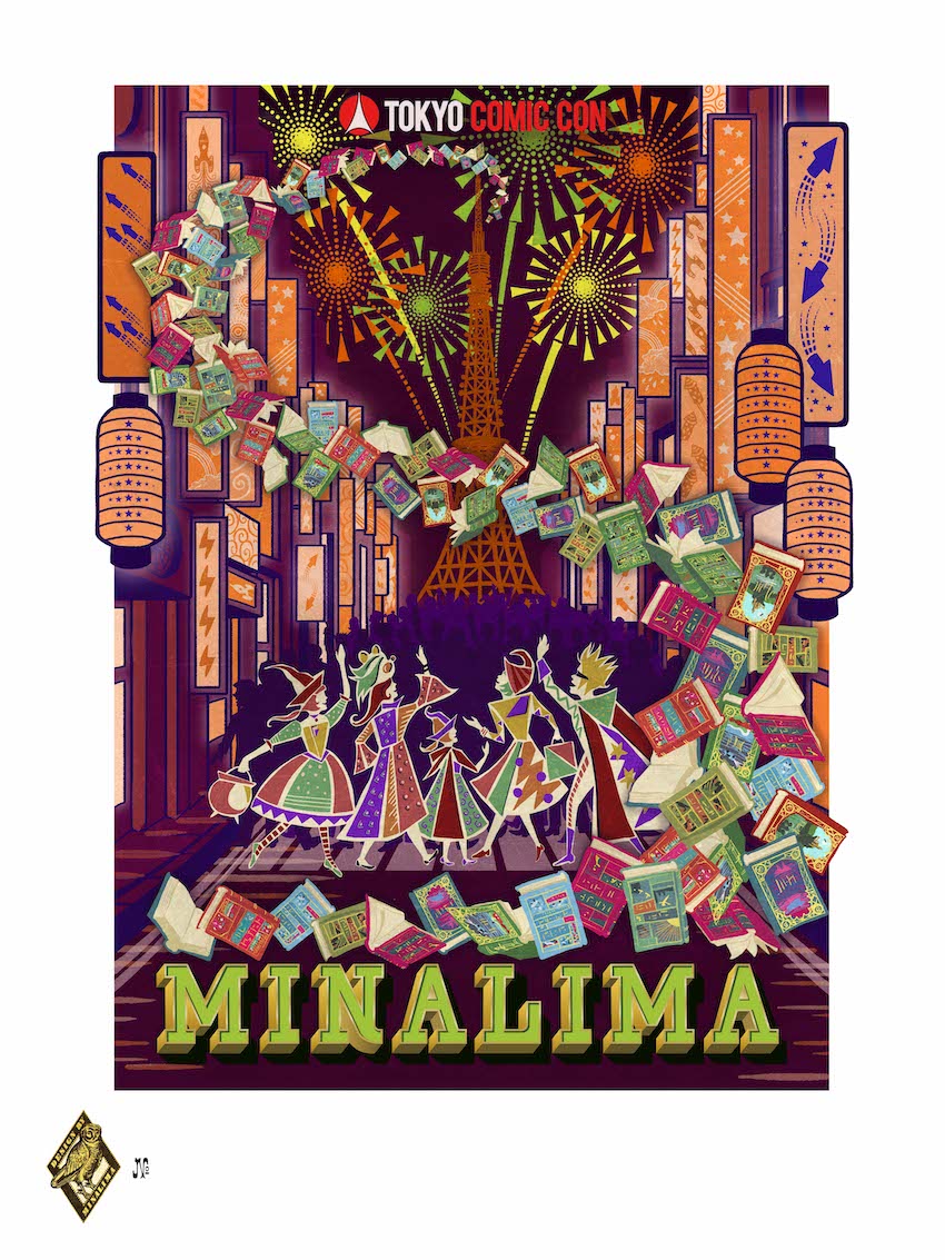 minalima.com Ⓒ2023 Tokyo comic con All rights reserved.