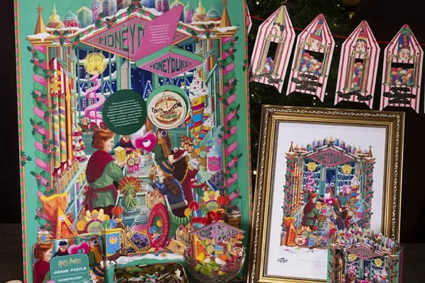 Minalima Advet Calendar. All characters and elements (c) & Warner Bros. Entertainment Inc. Publishing Rights (c) JKR. (s25)