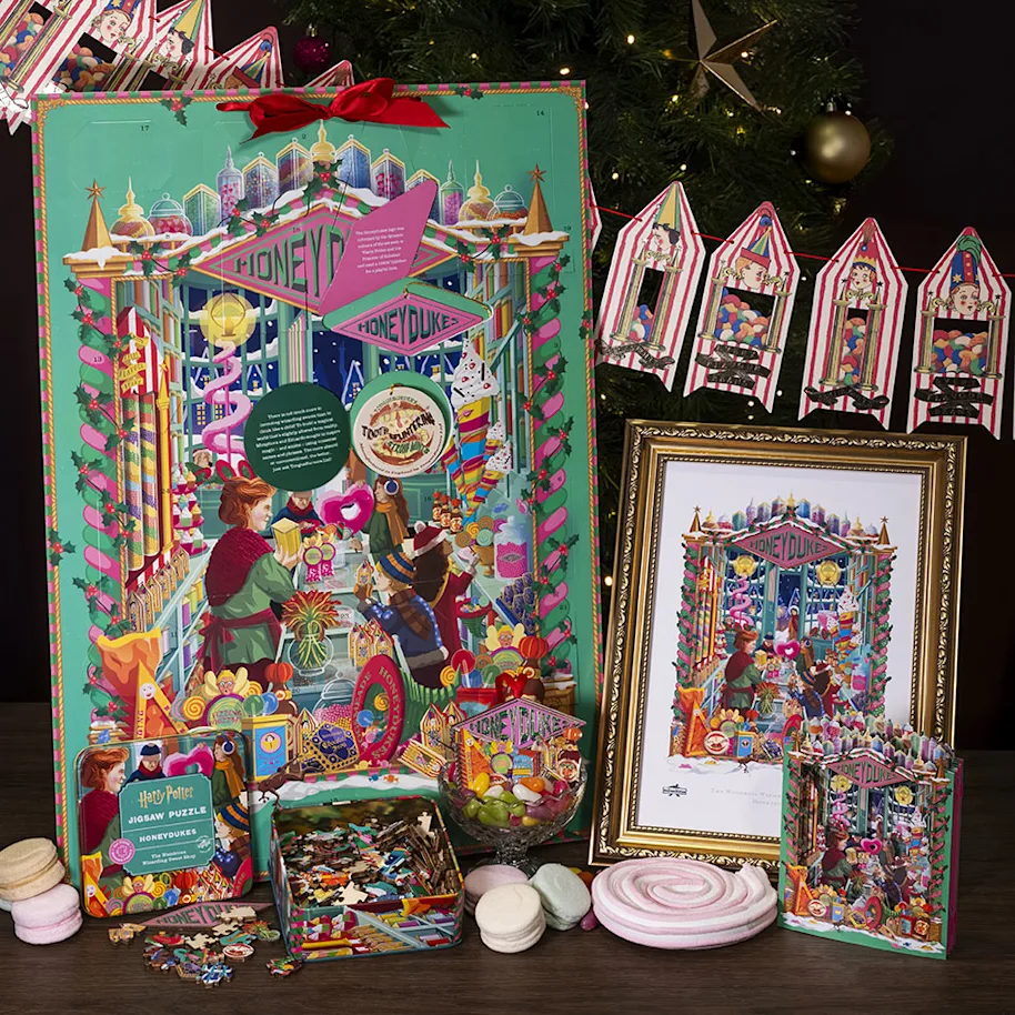 Minalima Advet Calendar. All characters and elements (c) & Warner Bros. Entertainment Inc. Publishing Rights (c) JKR. (s25)