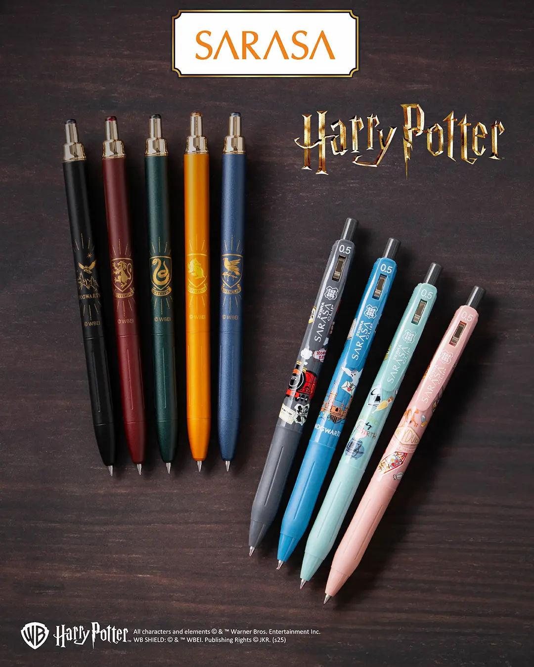 All characters and elements (c) & Warner Bros. Entertainment Inc. Publishing Rights (c) JKR. (s25)