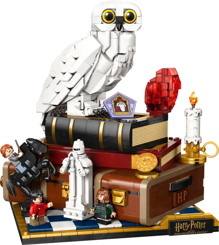 LEGO, the LEGO logo, the Brick and the Knob configurations and the Minifigure are trademarks of the LEGO Group. © 2025 The LEGO Group. HARRY POTTER characters, names and related indicia are trademarks of and © Warner Bros. Entertainment Inc. HARRY POTTER Publishing Rights © J.K. Rowling. 