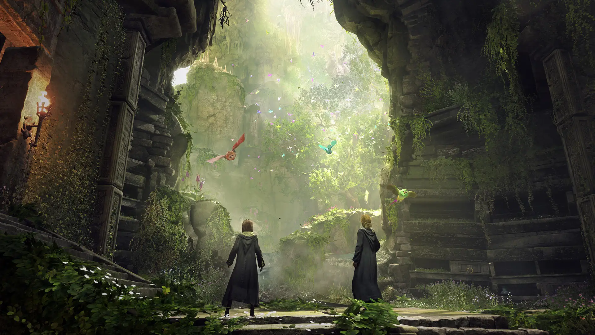 HOGWARTS LEGACY software © 2026 Warner Bros. Entertainment Inc. Developed by Avalanche. WIZARDING WORLD and HARRY POTTER Publishing Rights © J.K. Rowling. PORTKEY GAMES, HOGWARTS LEGACY, WIZARDING WORLD and HARRY POTTER characters, names and related indicia © and ™ Warner Bros. Entertainment Inc. Unreal® Engine, copyright 1998-2026 Epic Games, Inc. Unreal, Unreal Technology and the Powered by Unreal Technology logo are trademarks or registered trademarks of Epic Games, Inc. Uses Oodle. Copyright © 2008-2026 by Epic Games Tools LLC. Uses Bink Video. Copyright © 1997-2026 by Epic Games Tools LLC. 3D production and optimization powered by InstaLOD. InstaLOD is a trademark of InstaLOD UG (haftungsbeschraenkt).
WARNER BROS. GAMES LOGO, WARNER BROS. INTERACTIVE ENTERTAINMENT LOGO, WB SHIELD: ™ & © Warner Bros. Entertainment Inc. (s26)